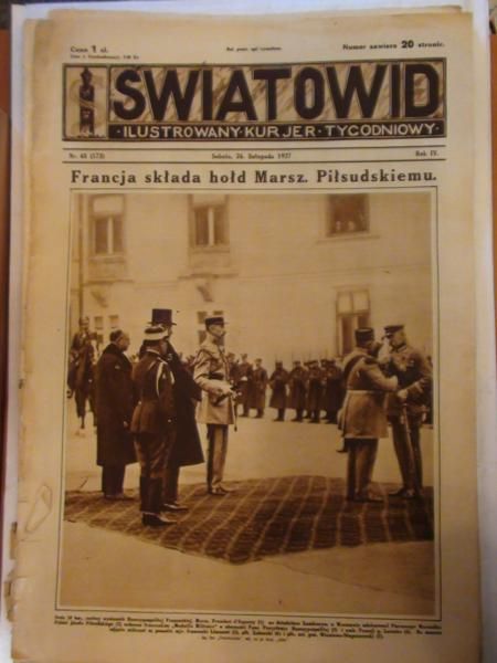 Tygodnik Ilustrowany Światowid Nr 48, 1927.