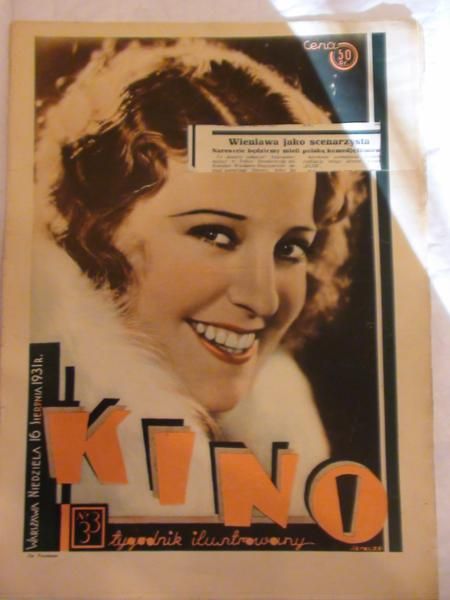 Tygodnik Ilustrowany Kino Nr 33, 1931 r.