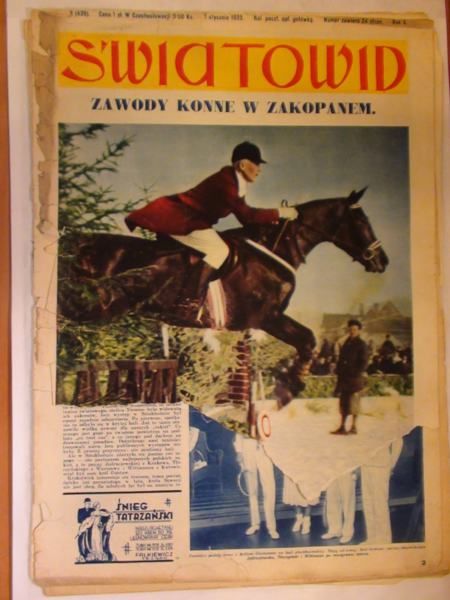 Tygodnik Ilustrowany Światowid Nr 2 1933 r.