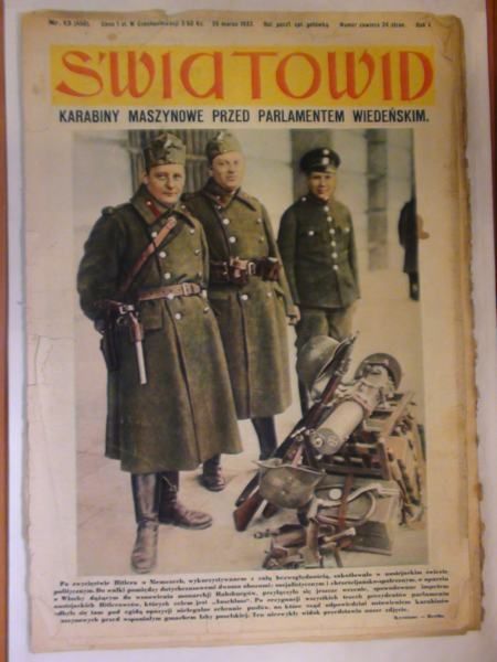 Tygodnik Ilustrowany Światowid Nr 13 1933 r.