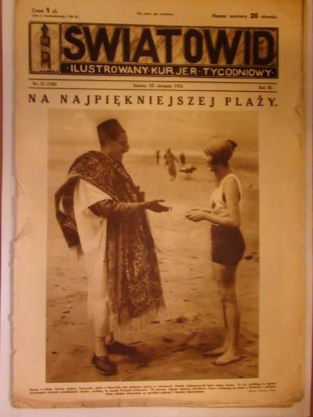 Tygodnik Ilustrowany Światowid Nr 35 1926 r.