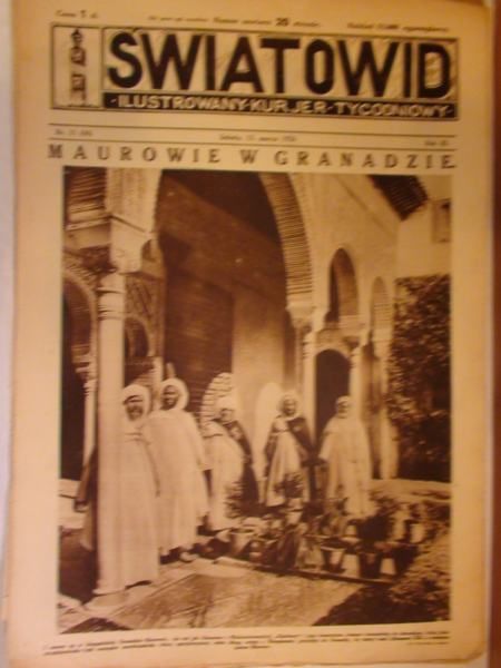 Tygodnik Ilustrowany Światowid Nr 11 1926 r.