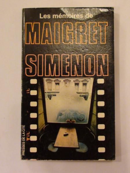 Simenon Georges - Les memoires de Maigret