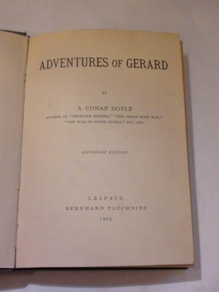 Adventures of Gererd,1903 r.