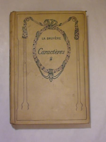 De La Bruyere Jean - Caracteres