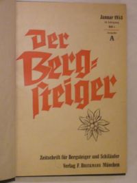 Rocznik Der Bergsteiger Tom I,II 1953 r.