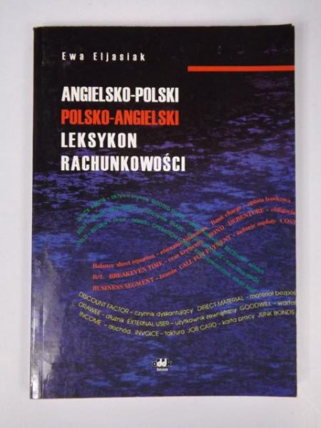 Angielsko-polski, polsko- angielski leksykon rachunkowości