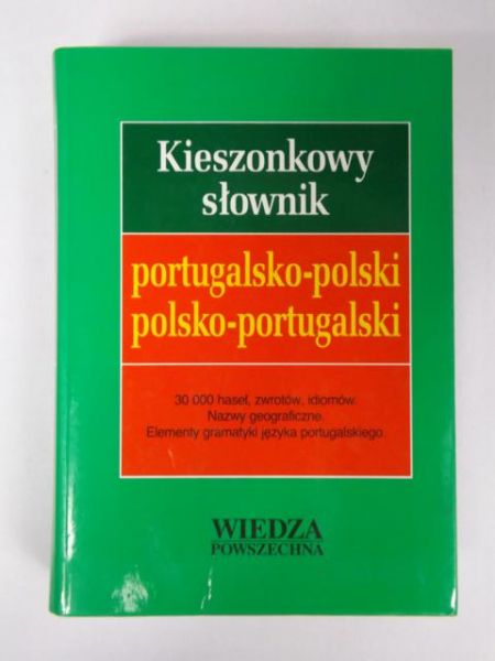 Kieszonkowy słownik portugalsko-polski, polsko - portuglaski