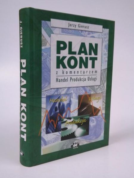 Plan kont z komentarzem. Handel, produkcja, usługi