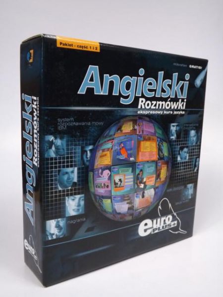 Angielski rozmówki ekspresowy kurs języka Euro plus + 4 CD