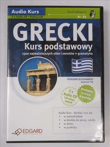 Grecki: Kurs Podstawowy. Audio Kurs 2 CD + podręcznik