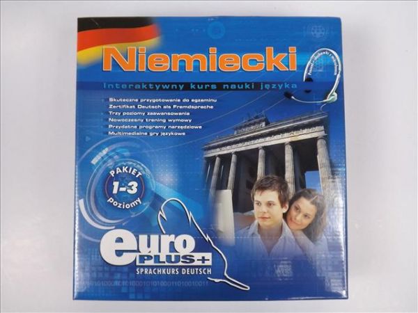Niemiecki interaktywny kurs nauki języka Euro Plus + Sprachkurs Deutsch 6 CD