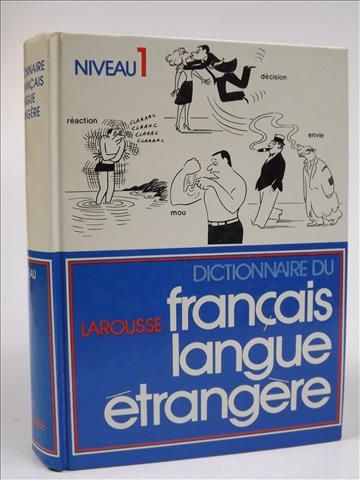 Dictionnaire du francais langue etrangere