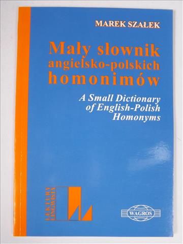 Mały słownik angielsko-polskich homonimów