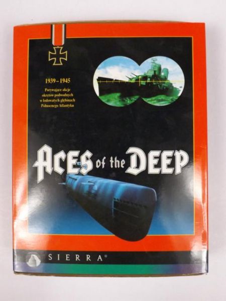 Aces of the Deep, CD + instrukcja obsługi