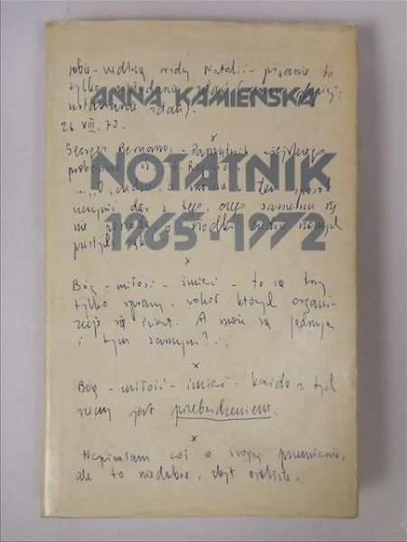 Notatnik 1965 - 1972