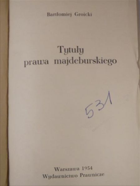 Tytuły prawa majdeburskiego