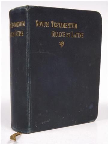 Nestle Eberhard  Novum Testamentum, 1906 r.