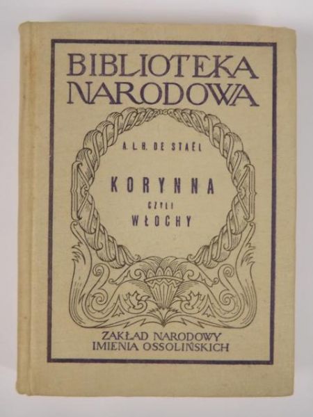 Stael      - Korynna czyli Włochy, BN