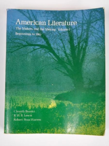 American Literature: The Markets and the Making, Vol. 1