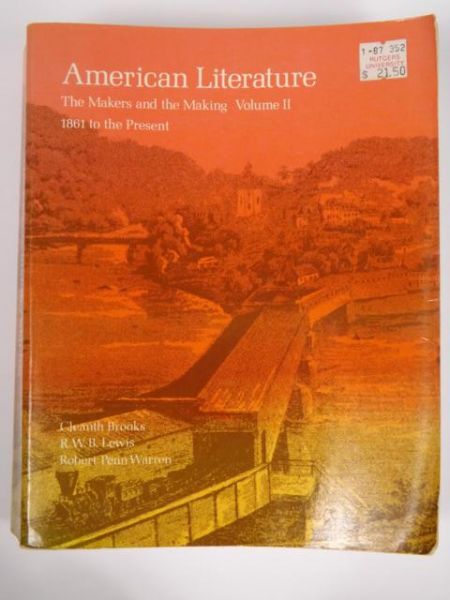 American Literature: The Markets and the Making, Vol. 2