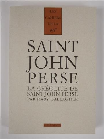 La creolite de Saint - John  pary Mary Gallagher