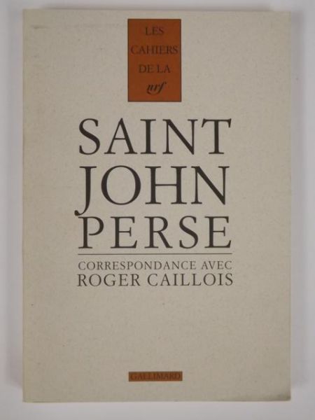 Correspondance avec Roger Caillois