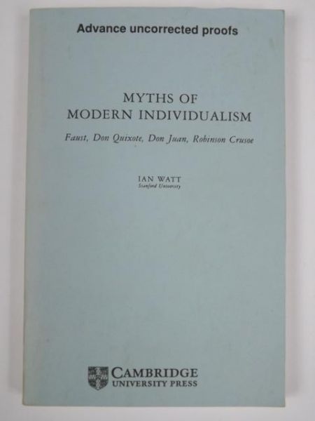 Myths of Modern Individualism