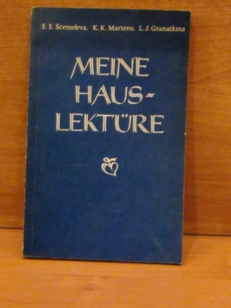 Meine Hauslekture