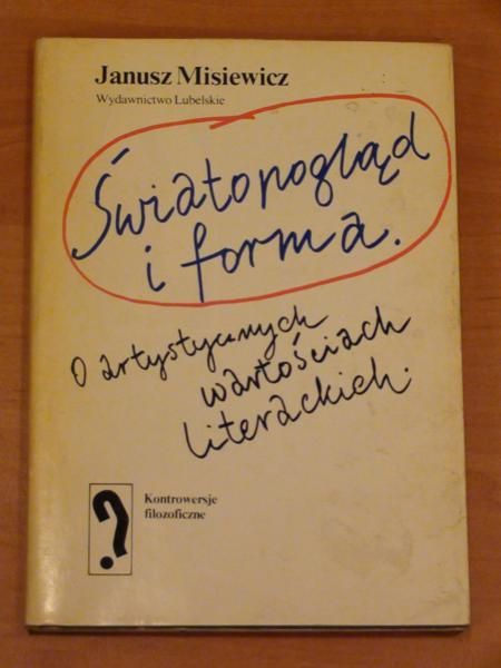Światopogląd i forma
