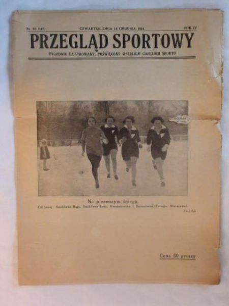 Tygodnik Ilustrowany Przegląd Sportowy Nr 50 1924 r.