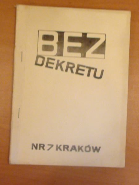 Bez Dekretu Nr 7 1985 r.
