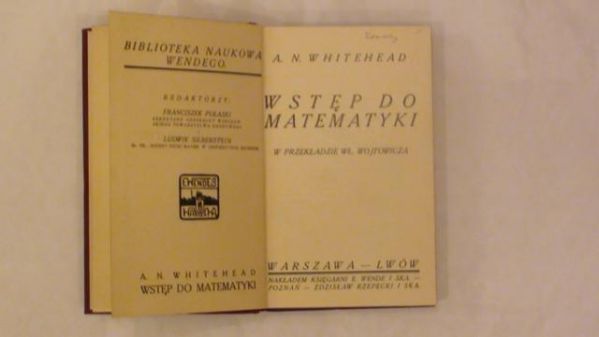 Wstęp do matematyki 1914 r.