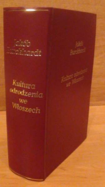 Burckhardt Jakób - Kultura odrodzenia we Włoszech 1939 r.