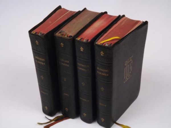 Breviarium Romanum pars Aestiva, Autumnalis, Verna et Hiemalis, ok. 1950 r.