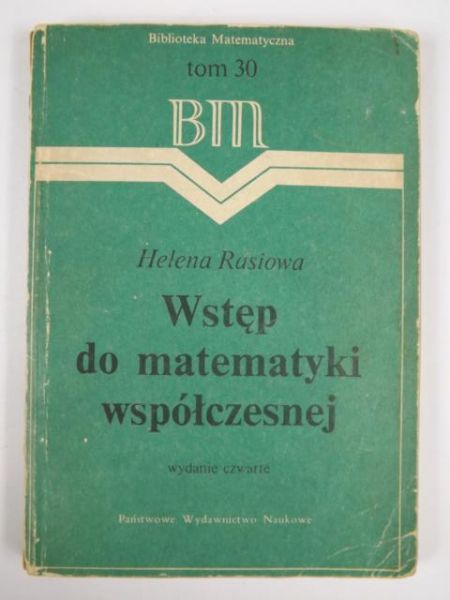 Wstęp do matematyki współczesnej, BM