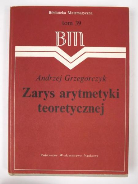 Zarys arytmetyki teoretycznej, BM