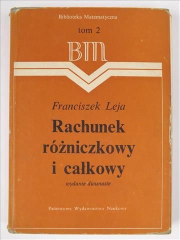 Rachunek różniczkowy i całkowy, t.2, BM