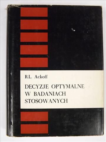 Decyzje optymalne w badaniach stosowanych