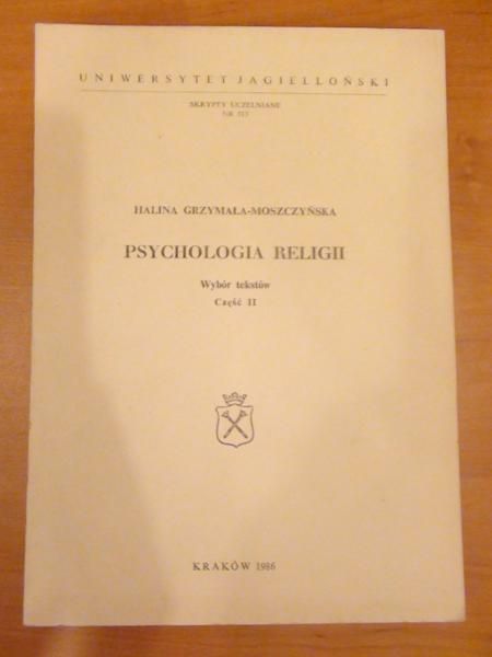 Psychologia religii Część II