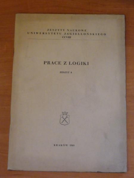 Prace z logiki Zeszyt 4