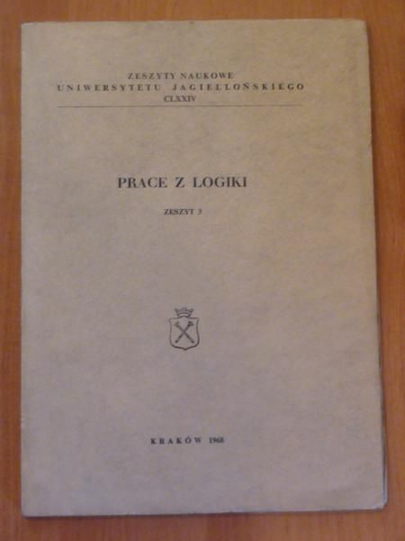 Prace z logiki Zeszyt 3