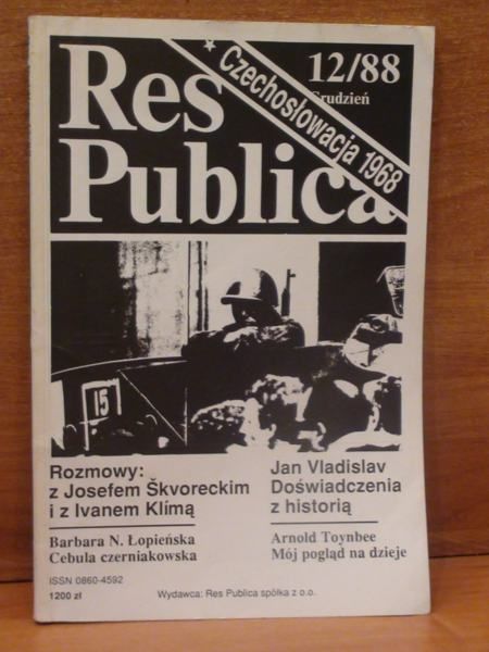 Król Marcin (red.) - Res Publica 12/88