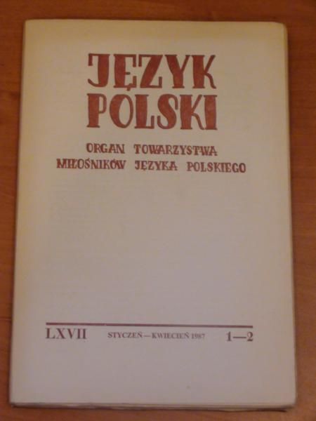 Język polski 1-2 1987