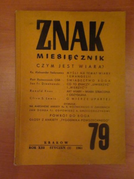 Znak 1961 nr 1