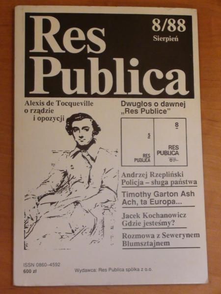 Król Marcin - Res Publica 8/88