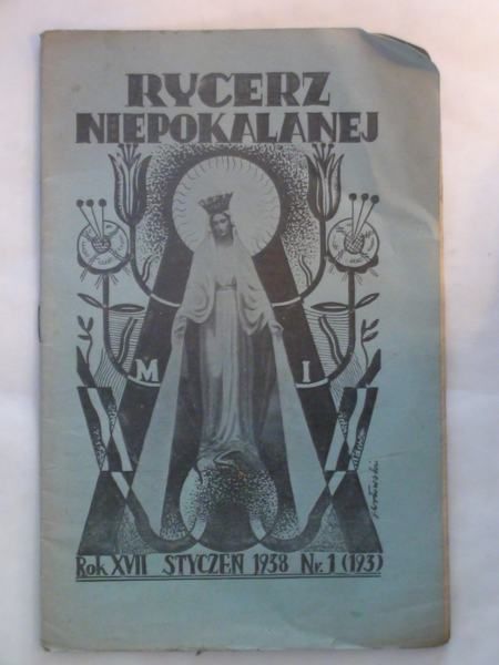 Rycerz Niepokalanej Nr 1 1938 r.