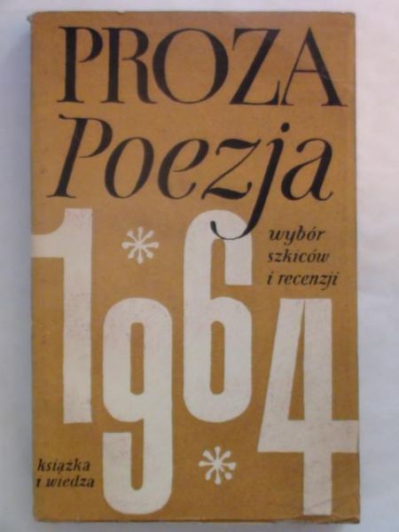 Proza poezja 1964