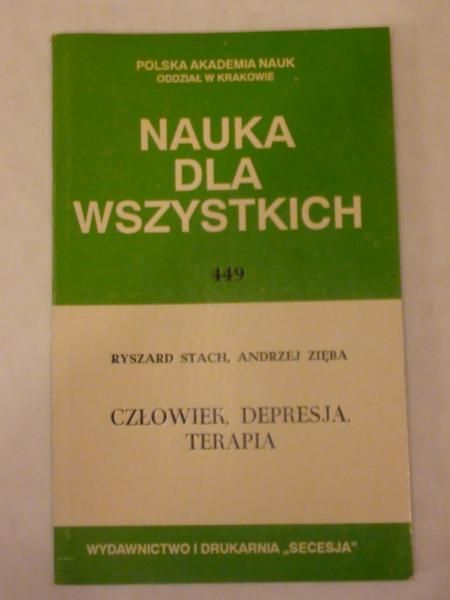 Człowiek, depresja, terapia