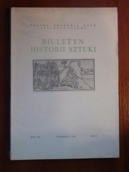 Biuletyn Historii Sztuki Nr 3 1978 r.